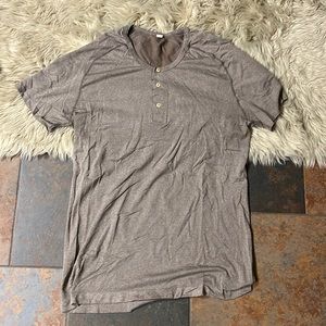 Mens SS Vent Tech 3 button shirt
